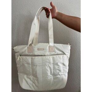 Tote Bag with Women, Puffer Tote Bag with Laptop Compartment, Laptop Tote Bag